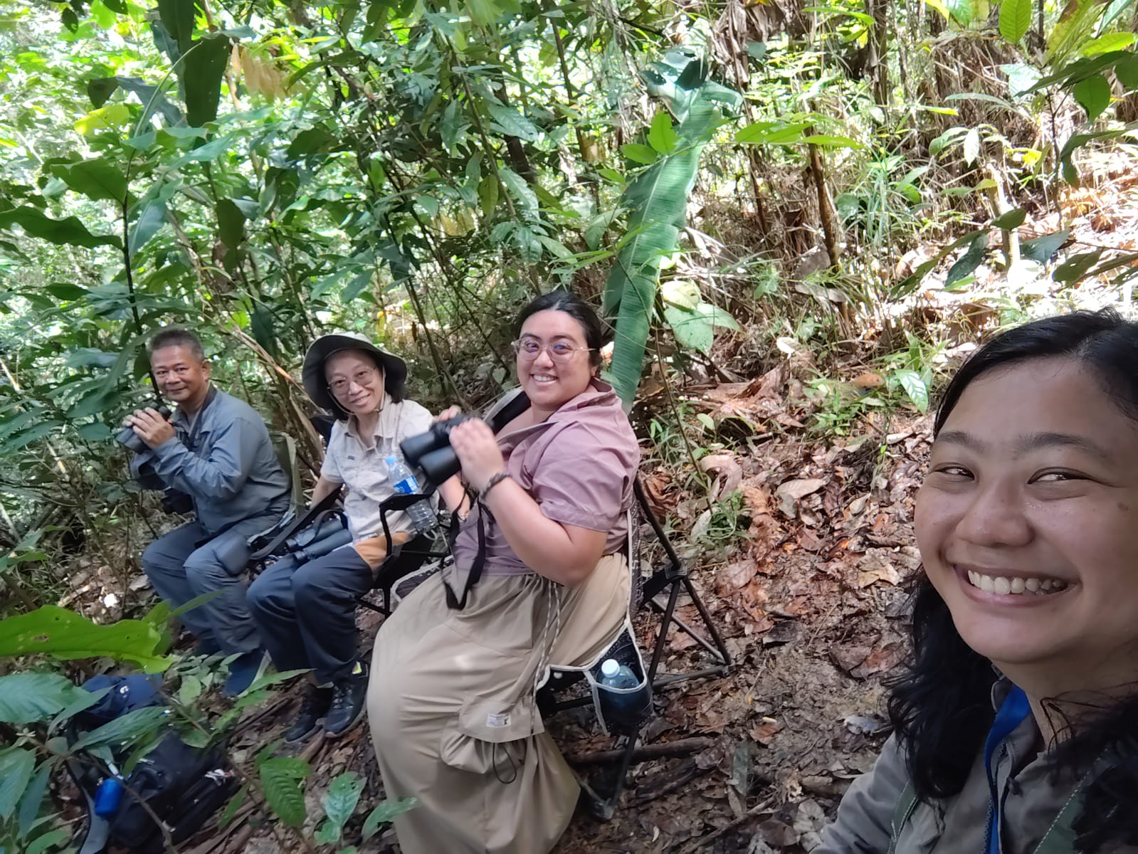 Berlyn and Katrina birding